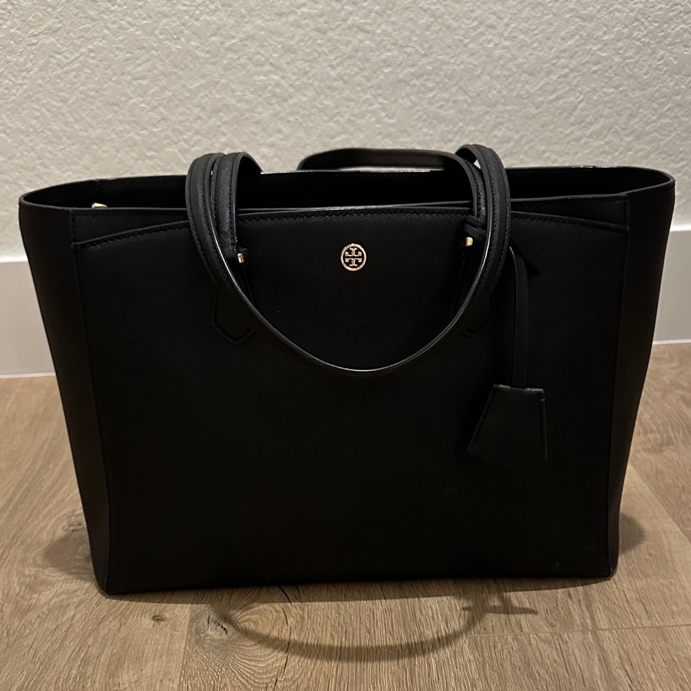 Tory Burch Black Tote Bag
